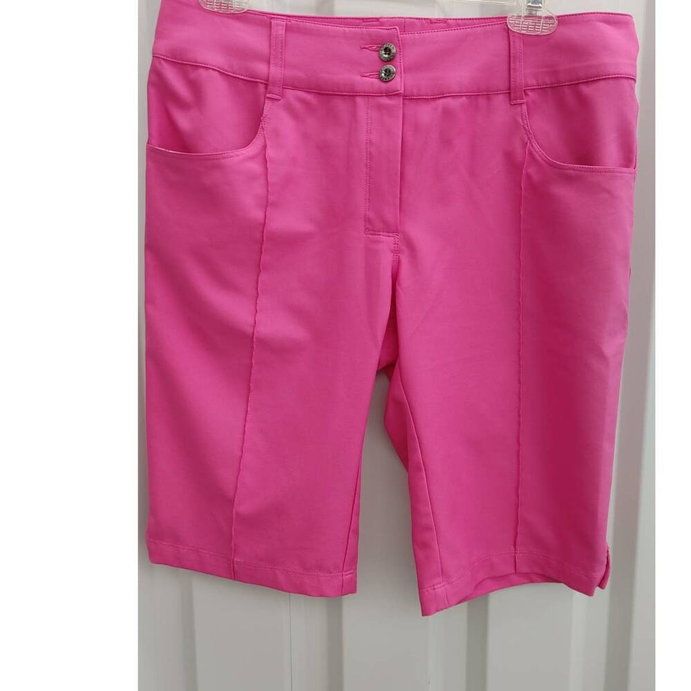 Chase 54 Golf Shorts Bermuda Sz 6 Pink Athletic